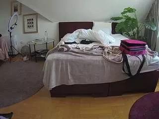 voyeurcam-julmodels-whitebed-6 from CamSoda is Freechat