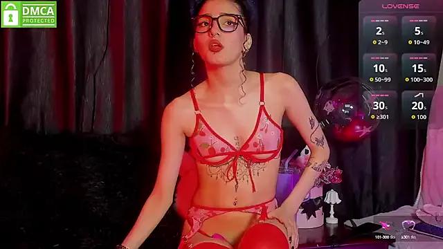 Bluedarkelf888 from StripChat is Freechat