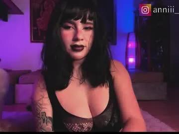 Chaturbate annie_snow_ is Freechat annie_snow_ — hello, welcome my room guys!!! FAVORITE TIPS /16/66/166/666/999 - Goal is : oil boobs #cosplay #curvy #smoke #goth #bigass