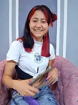 Aria_Joness_ — Dildo deep teasing while fingering clit