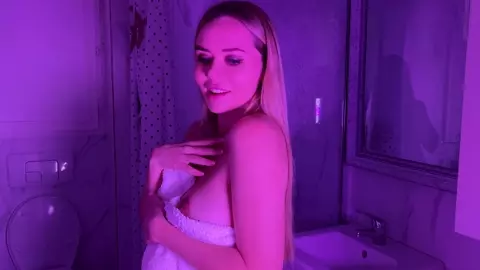 A Blonde's Shower Seduction